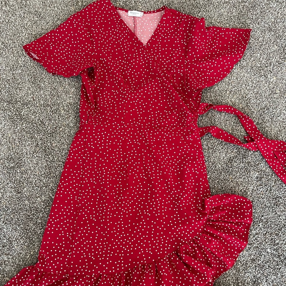 Womens wrap dress
